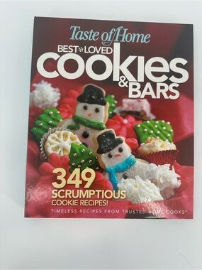 Taste of Home Best-Loved Cookies & Bars Cookbook - Red Cover